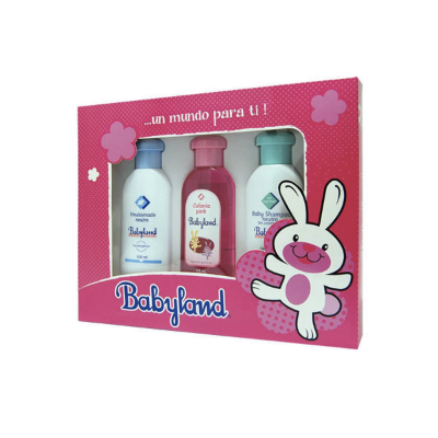 Imagen de Babyland estuche pink shampoo + emulsionado + colonia