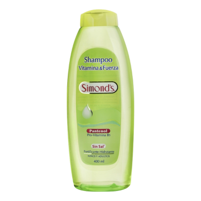 Imagen de SIMONDS VITAMINA PANTENOL SIN SAL SHAMPOO 400 ML