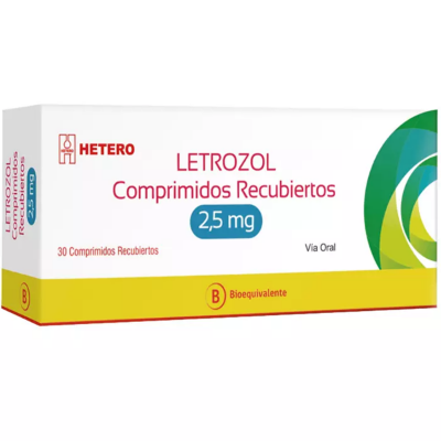 Imagen de Letrozol 2,5 mg x 30 comprimidos