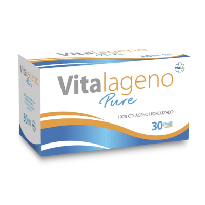 Imagen de VITALAGENO PURE SIN SABOR POLVO SOLUCION ORAL 30 SOBRES 10 G.[VITALAB] (COLAGENO HIDROLIZADO)