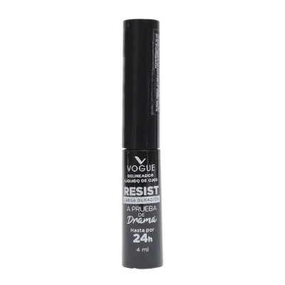 Imagen de VOGUE RESIST A PRUEBA DE DRAMA NEGRO DELINEADOR LIQUIDO OJOS 4 ML