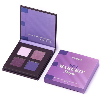 Imagen de Etienne expert mini make kit purple sombra 4 colores x 7 g