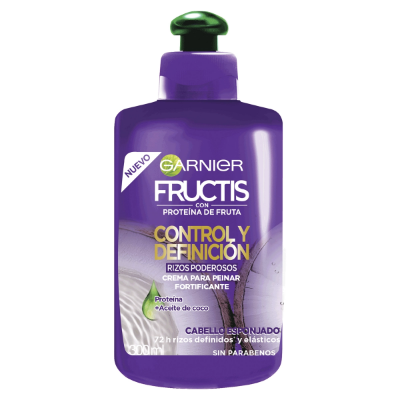 Imagen de Fructis rizos definidos crema de peinar x 300 ml