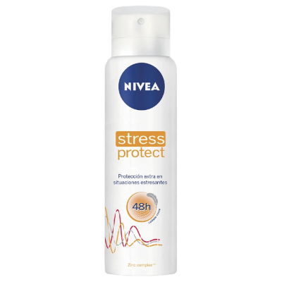 Imagen de NIVEA WOMEN STRESS PROTECT ANTITRANSPIRANTE 48H DESODORANTE SPRAY 150 ML