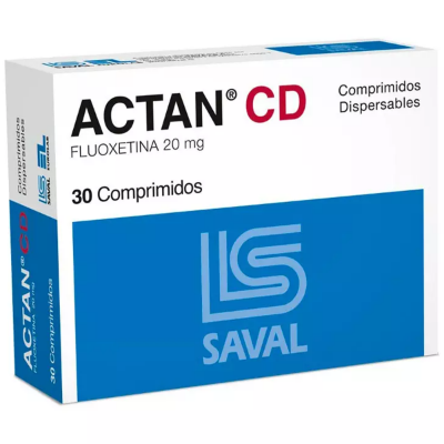 Imagen de Actan CD 20 mg x 30 comprimidos dispersables