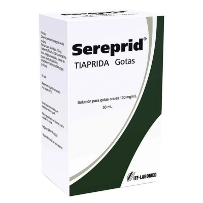 Imagen de SEREPRID 100 MG/ML SOLUCION ORAL GOTAS 30 ML (TIAPRIDA)