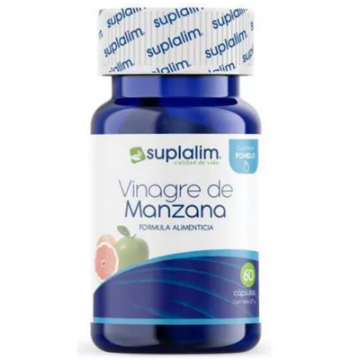 Imagen de VINAGRE DE MANZANA+POMELO 60 CAPSULAS