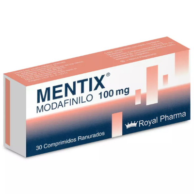 Imagen de MENTIX 100 MG 30 COMPRIMIDOS (MODAFINILO)