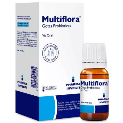 Imagen de MULTIFLORA PROBIOTICA SOLUCION ORAL GOTAS 8 ML