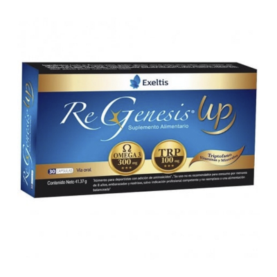 Imagen de REGENESIS-UP 30 CAPSULAS BLANDAS (VITAMINAS+MINERALES+OMEGA3+TRIPTOFANO)