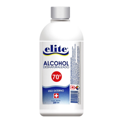 Imagen de Alcohol desnaturalizado 70° con glicerina x 250 ml