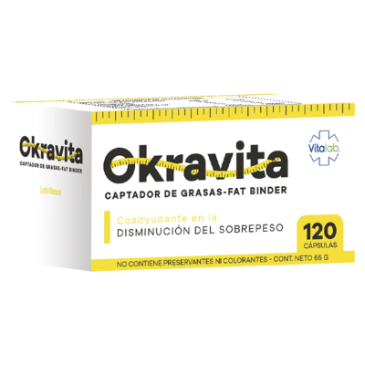 Imagen de OKRAVITA 120 CAPSULAS [VITALAB] (ABELMOSCHUS ESCULENTOS)