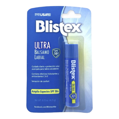 Imagen de Blistex SPF50+ ultra bálsamo labial 4,25 g x 1 unidad