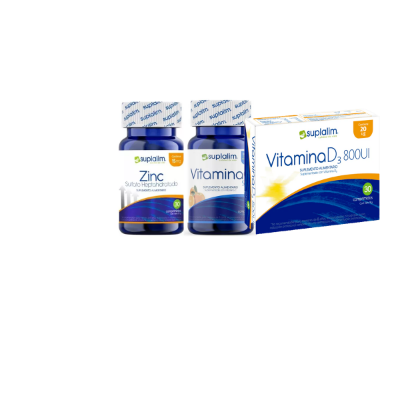 Imagen de INMUNE PACK VITC+VITD+ZINC [60+30+30] CAPSULAS