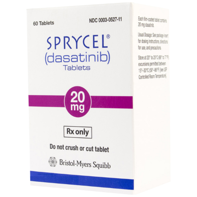 Imagen de SPRYCEL 20 MG X 60 COMP. REC.