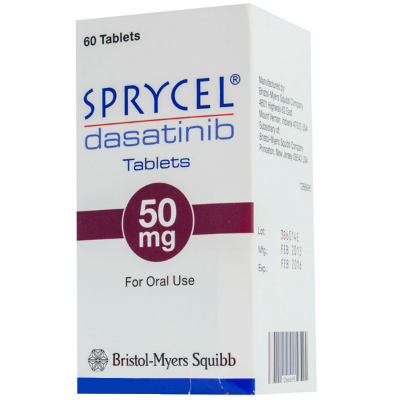 Imagen de SPRYCEL 50 MG X 60 COMP. REC.