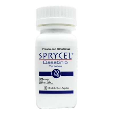 Imagen de SPRYCEL 70 MG X 60 COMP. REC.