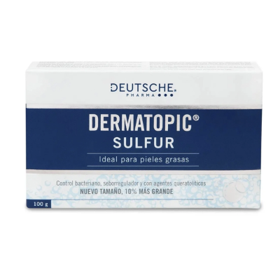 Imagen de DERMATOPIC SULFUR BARRA X 100 G