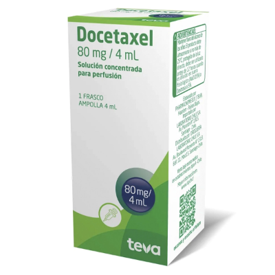 Imagen de DOCETAXEL 80MG / 4ML X 1 FCO.AMP.