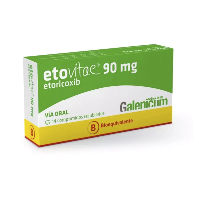 Imagen de ETOVITAE 90 MG X 14 COMP. REC