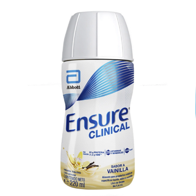 Imagen de ENSURE CLINICAL RPB VAINILLA 220 ML X 1 UNID.