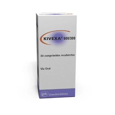 Imagen de KIVEXA 600 / 300MG X 30 COMP. REC.