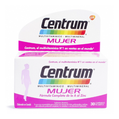 Imagen de CENTRUM MUJER X 30 COMP. REC.