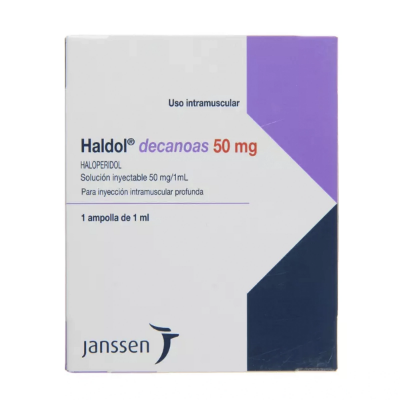 Imagen de HALDOL DECANOAS SOL. INY. 50 MG/ML X 1 AMP.