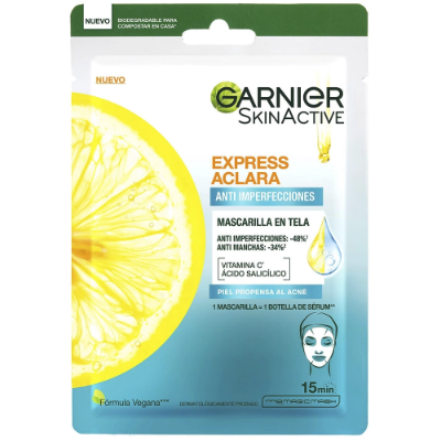 Imagen de GARNIER MASCARILLA ACLARANTE EXPRESS ACLARA