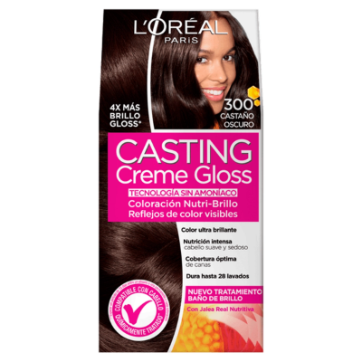 Imagen de CASTING CREME GLOSS TONO SOBRE TONO 300 CASTANO OSCURO