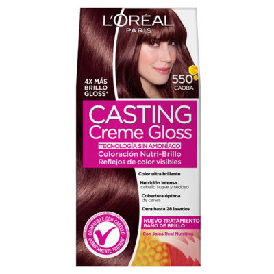 Imagen de CASTING CREME GLOSS TONO SOBRE TONO 550 CAOBA