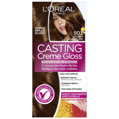 Imagen de CASTING CREME GLOSS TONO SOBRE TONO 503 GOLDEN CHOCOLATE