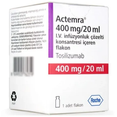 Imagen de ACTEMRA 400 MG X 20 ML X 1 AMP.