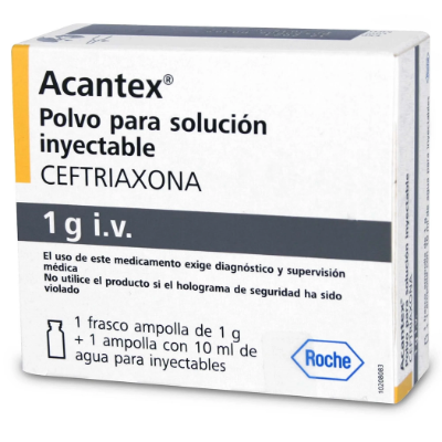 Imagen de ACANTEX I.V. 1G X 1 FCO. AMP.