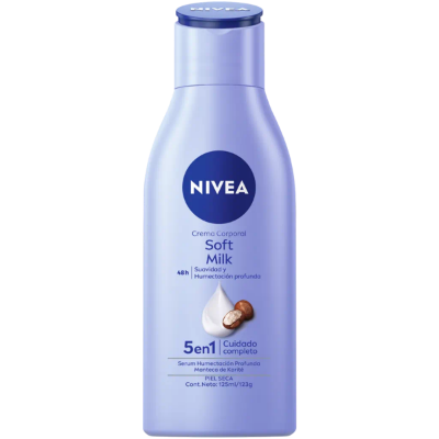 Imagen de NIVEA SOFT MILK CREMA CORPORAL PIEL SECA 125ML