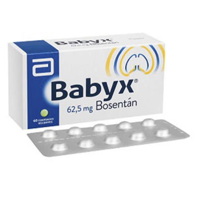 Imagen de BABYX 62.5 MG X 60 COMP.