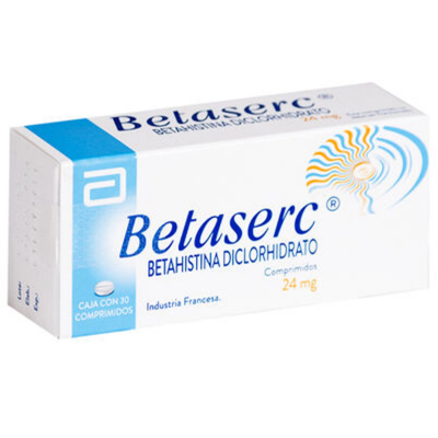 Imagen de BETASERC 24 MG X 30 COMP.