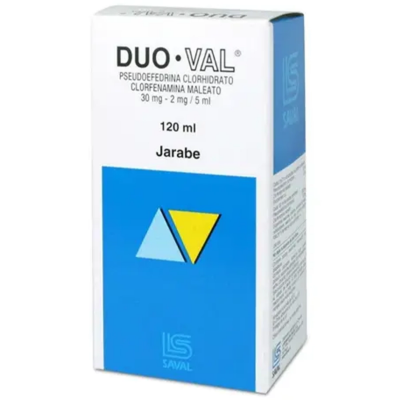 Imagen de DUO-VAL JBE X 120 ML