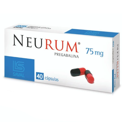 Imagen de NEURUM 75 MG X 40 CAPS.