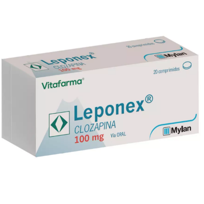 Imagen de LEPONEX 100 MG X 20 COMP.