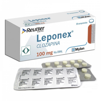 Imagen de LEPONEX 100 MG X 30 COMP.