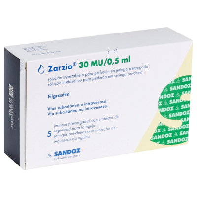 ZARZIO 0,3 MG X 5 JERINGA PRELLENADA - Enfermedades Específicas 29894