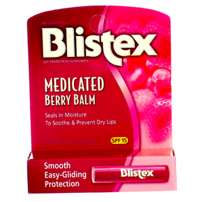 Imagen de Blistex bálsamo labial FPS 15 berry x 4,2 g