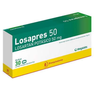 Imagen de LOSAPRES 50 MG X 30 COMP.