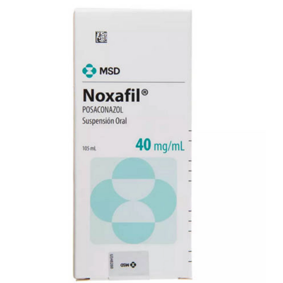 Imagen de NOXAFIL 40 MG /ML SUSP.ORAL FCO X 105 ML