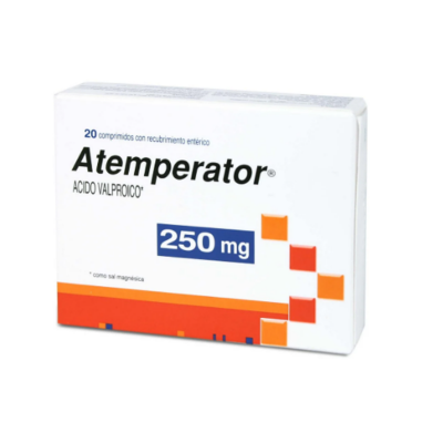 Imagen de ATEMPERATOR 250 MG X 20 COMP.