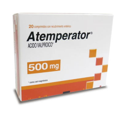 Imagen de ATEMPERATOR 500 MG X 20 COMP.