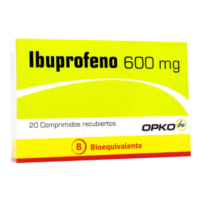 Imagen de IBUPROFENO 600 MG X 20 COMP. REC