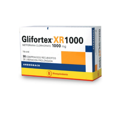 GLIFORTEX G COMP. REC 500/5 MG X 1000