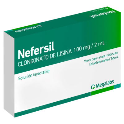 Imagen de NEFERSIL 100 MG X 100 AMP